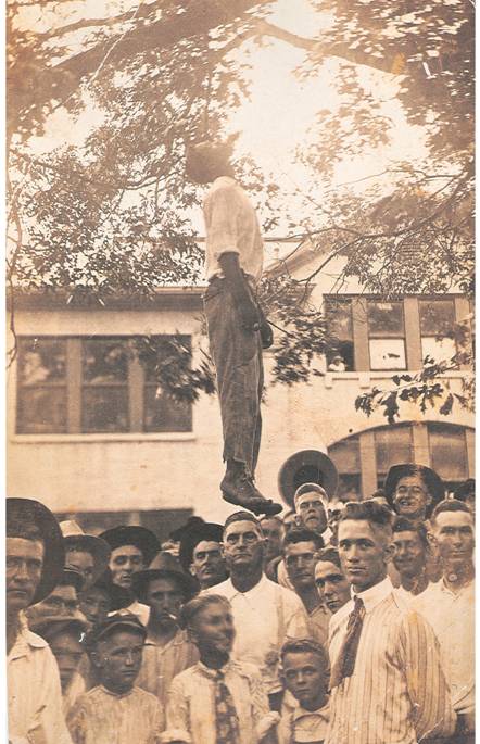 Lynching Postcard