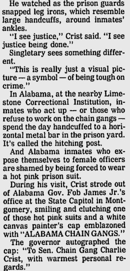 chainganghotpinkclip Pink Suit and Chain Gang Charllie